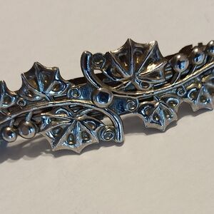 Elegant Silver Hair Clip